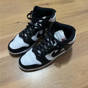 Nike panda high tops